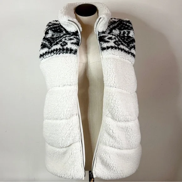 PJ Salvage Santa Fe Sherpa Vest L - Picture 3 of 12